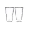 2x Doppelwandige Gläser 350ml HOT & COLD In Transparent -Butlers butlers 2x doppelwandige glaser 350ml hot and cold in transparent