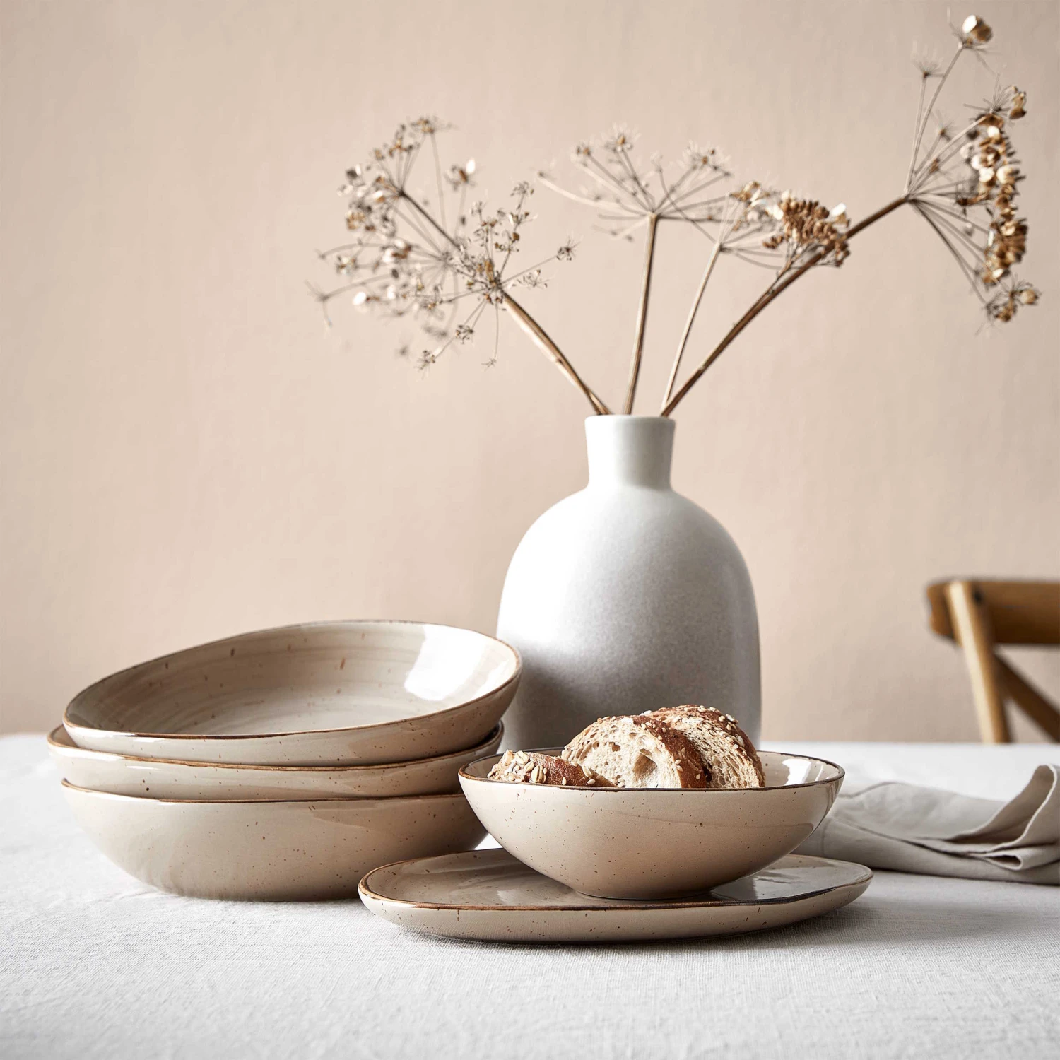 4x Schale 390ml FINCA In Beige 8 4x Schale 390ml FINCA In Beige – Bild 6