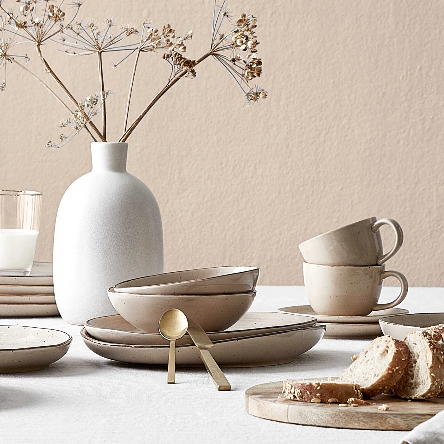 4x Schale 390ml FINCA In Beige 9 4x Schale 390ml FINCA In Beige – Bild 7