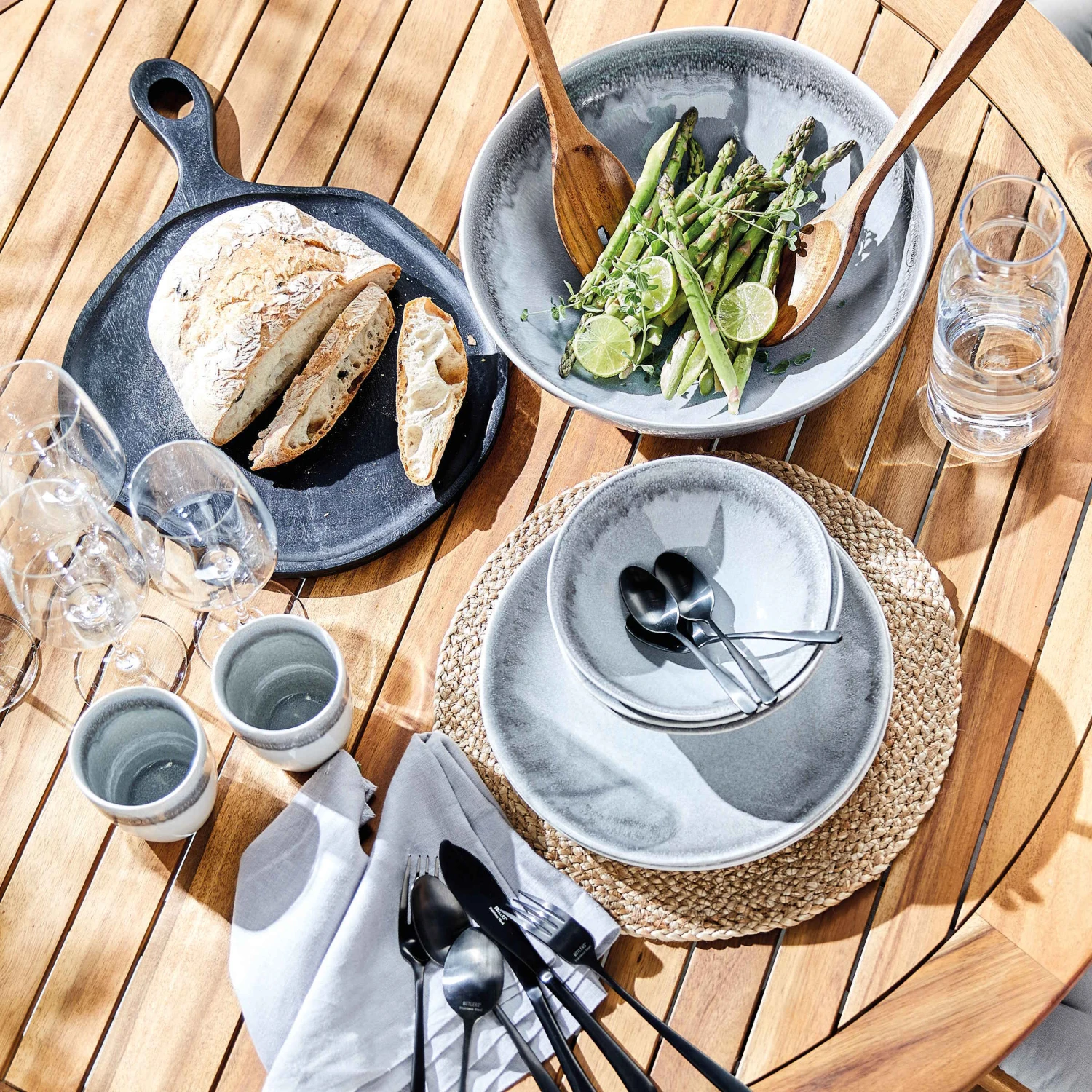 4x Schale 640ml ATLANTIS In Grau 11 4x Schale 640ml ATLANTIS In Grau – Bild 9