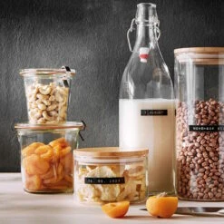 4x Vorratsgläser 550ml WOODLOCK In Transparent 13 4x Vorratsgläser 550ml WOODLOCK In Transparent -Butlers butlers 4x vorratsglaser 550ml woodlock in transparent 5