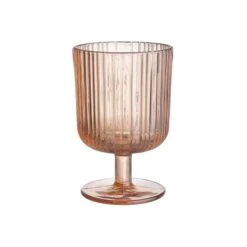 6x Weingläser Mit Rillen 250ml CHELSEA In Pastellorange -Butlers butlers 6x weinglaser mit rillen 250ml chelsea in pastellorange 2