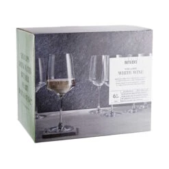 6x Weißweingläser 520ml WINE & DINE In Transparent -Butlers butlers 6x weissweinglaser 520ml wine and dine in transparent 2