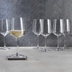 6x Weißweingläser 520ml WINE & DINE In Transparent -Butlers butlers 6x weissweinglaser 520ml wine and dine in transparent 5