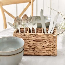 Besteckkorb L 23 X B 10cm RUSH ROPE In Natur -Butlers butlers besteckkorb l 23 x b 10cm rush rope in natur 1
