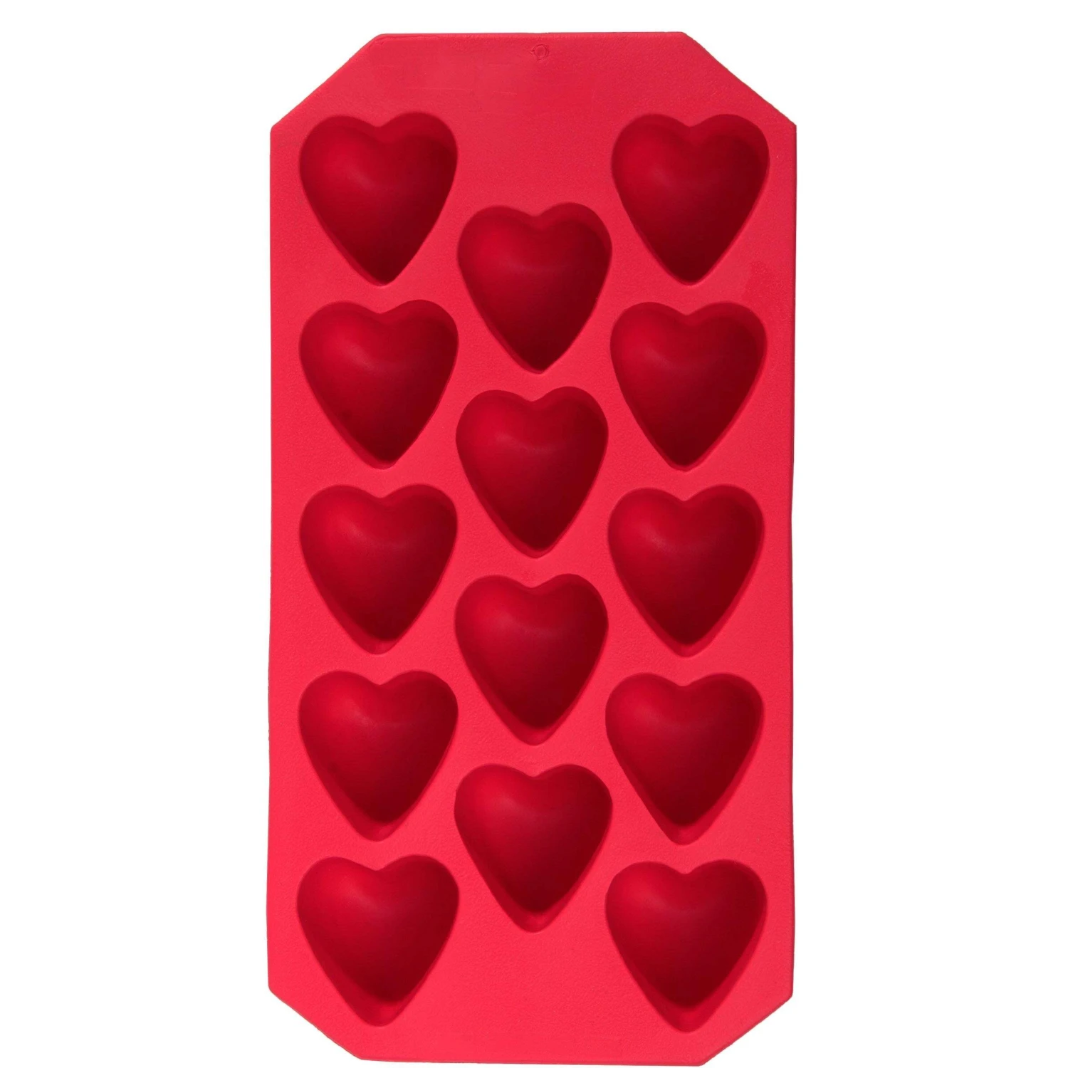 Eiswürfelbereiter Herz COOL DOWN In Rot 3 Eiswürfelbereiter Herz COOL DOWN In Rot