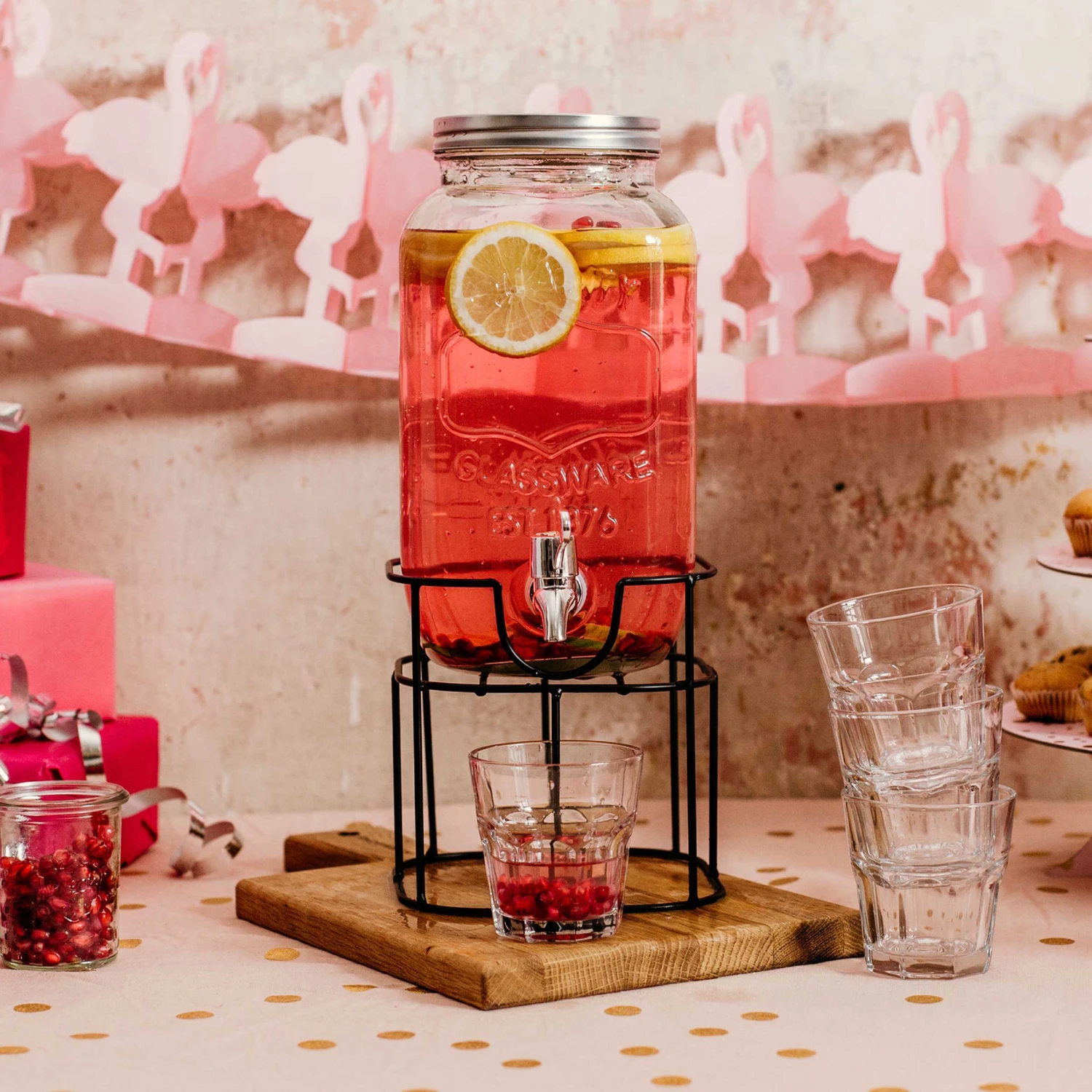 Getränkespender 2-teilig REFRESH In Transparent 11 Getränkespender 2-teilig REFRESH In Transparent – Bild 9