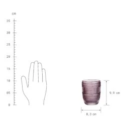 Glas 250ml FIRENZE In Lila -Butlers butlers glas 250ml firenze in lila 2
