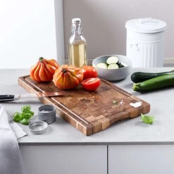 Schneidebrett Mit Saftrille Und Intarsien L 50 X B 27cm ACACIA In Braun -Butlers butlers schneidebrett mit saftrille und intarsien l 50 x b 27cm acacia in braun 8