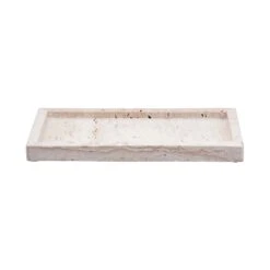 Tablett L 30 X B 13cm TRAVERTINE In Beige 10 Tablett L 30 X B 13cm TRAVERTINE In Beige -Butlers butlers tablett l 30 x b 13cm travertine in beige 2