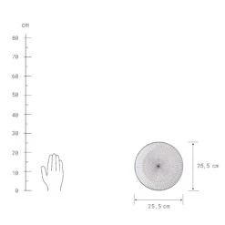 Teller Ø25,5cm DIM SUM In Schwarz-Weiß -Butlers butlers teller o25 5cm dim sum in schwarz weiss 3